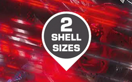 2 shell sizes
