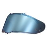 LS2 FF807 & FF817  VISOR IRIDIUM BLUE TRIANGLE SHAPE