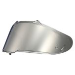 LS2 FF807 & FF817  VISOR IRIDIUM SILVER TRIANGLE SHAPE