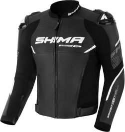 SHIMA BANDIT 2.0 LEATHER MEN JACKET BLACK
