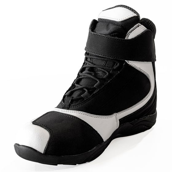 Richa Slick Leather Boot Black White