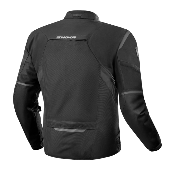 SHIMA RUSH 2.0 MEN VENTED WATERPROOF JACKET BLACK