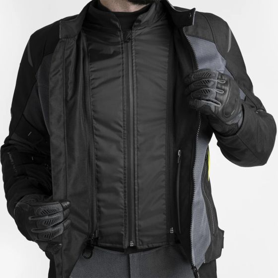 SHIMA RUSH 2.0 MEN VENTED WATERPROOF JACKET BLACK