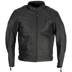 Richa Donington Mens Leather Jacket Black