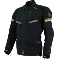 Richa Atlantic Mens Textile Jacket Black/Fluo