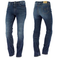 Richa Nora OD  Regular Fit Denim Trousers Blue UK 14