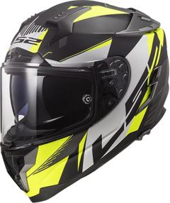 LS2 CHALLENGER SQUADRON MATT HI VIS YELLOW