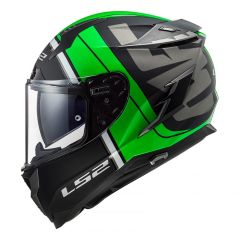 LS2 FF327 Challenger Randy Matt Blk Grn XL Only