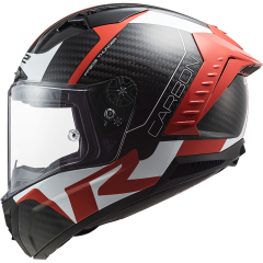 LS2 FF805 THUNDER C RACING1 GL.RED WHITE