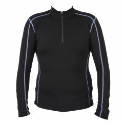 Spada Merino Wool Long Sleeve Base Layer Black XL