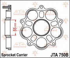JT Sprockets Rear T  - JTA750B