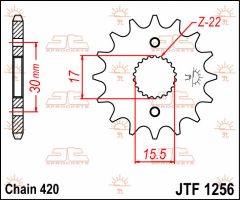 JT Sprockets Front 16T 420 - JTF1256.16