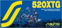 SUNSTAR SPROCKETS RIVET LINK 520XTG GOLD