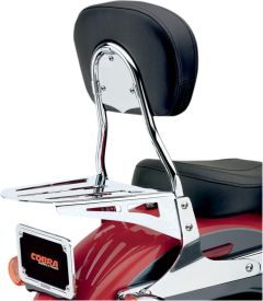 COBRA SISSY BAR RND SHRT FLSTF