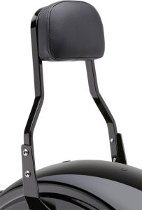 COBRA SISSY BAR SHRT BLK SFTAIL