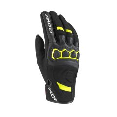 CLOVER AIRTOUCH-2 SUMMER GLOVES BLACK/FLUO YELLOW