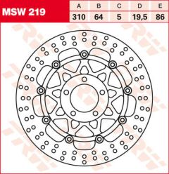TRW ROTOR TRW MSW219