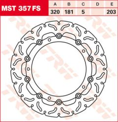 TRW ROTOR TRW MST357FS