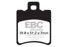 EBC BRAKE PAD CARBON SCOOTER