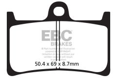 EBC BRAKE PAD CARBON SCOOTER