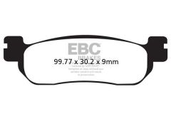 EBC BRAKE PAD CARBON ENDURO