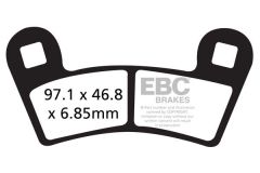 EBC BRAKE PAD CARBON ENDURO