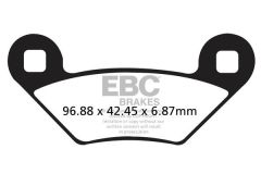 EBC BRAKE PAD CARBON ENDURO