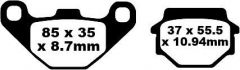 EBC BRAKE PAD ATV SUZ R SINT