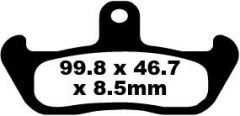 EBC BRAKE PAD SINT FA134R