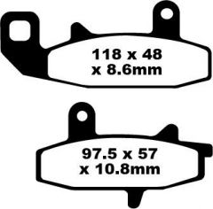 EBC BRAKE PAD