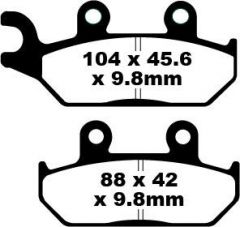 EBC BRAKE PAD SINT FA172R