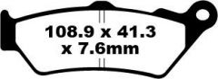EBC BRAKEPAD SEMISNTRD FA209/2V