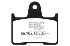 EBC BRAKE PAD SEMI-SINTER TOURING