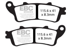 EBC BRAKE PAD SEMI-SINTER TOURING