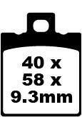 EBC BRAKE PAD EBC FA047/3