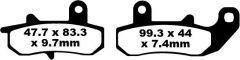 EBC BRAKE PAD EBC FA157
