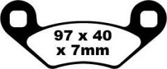 EBC BRAKE PAD EBC FA159TT