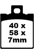 EBC BRAKE PAD EBC SFA47