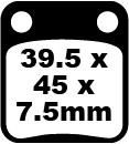 EBC BRAKE PAD EBC SFA54