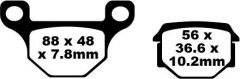 EBC BRAKE PAD EBC SFA93