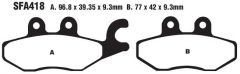 EBC BRAKE PAD EBC SFA418
