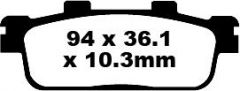 EBC BRAKE PAD EBC SFA427