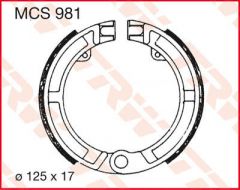 TRW BRAKE SHOES TRW MCS981