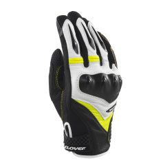 CLOVER RAPTOR-3 SUMMER GLOVES NERO/BIANCO/GIALLO