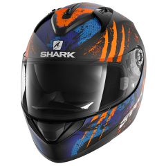Shark Ridill Threezy Helmet Black/Orange/Blue
