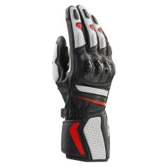 CLOVER ST-03 LEATHER SPORT GLOVES BLACK/WHITE/RED