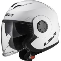 LS2 VERSO SINGLE MONO GLOSS WHITE 