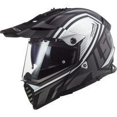 LS2 MX436 PIONEER EVO MASTER MATT TITANIUM