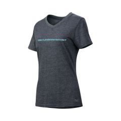 iXS iXS Playground Tee Women anthracite-celeste 44