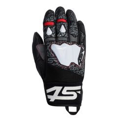 4SR GTS Motorcycle Gloves Black